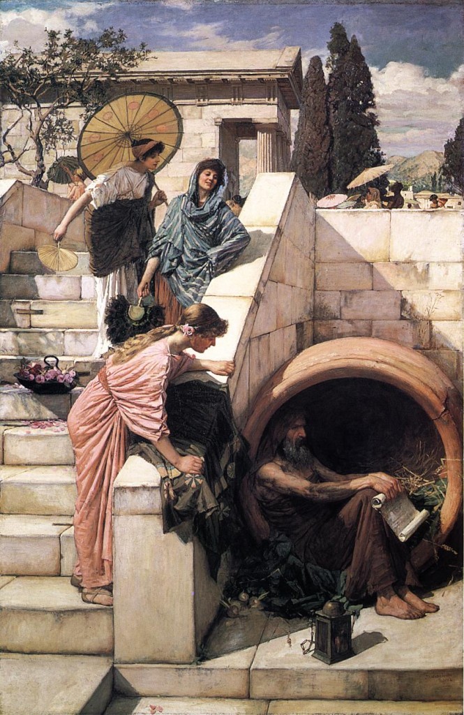 Diogenes (Gemälde von Waterhouse)